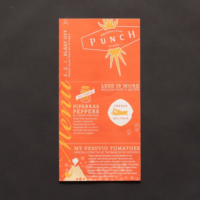 Punch Menu