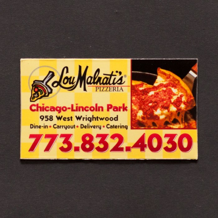 Lou Malnati's Magnet