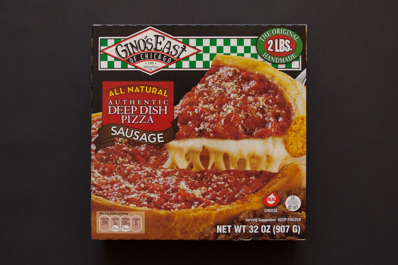 Gino's East Sausage Frozen Pizza