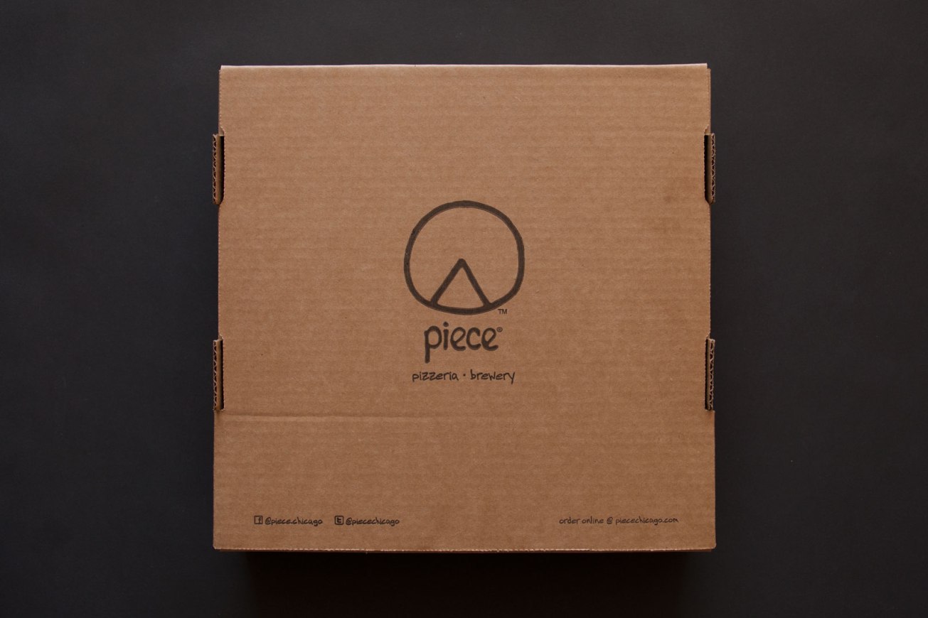Piece Pizzeria & Brewery Pizza Box