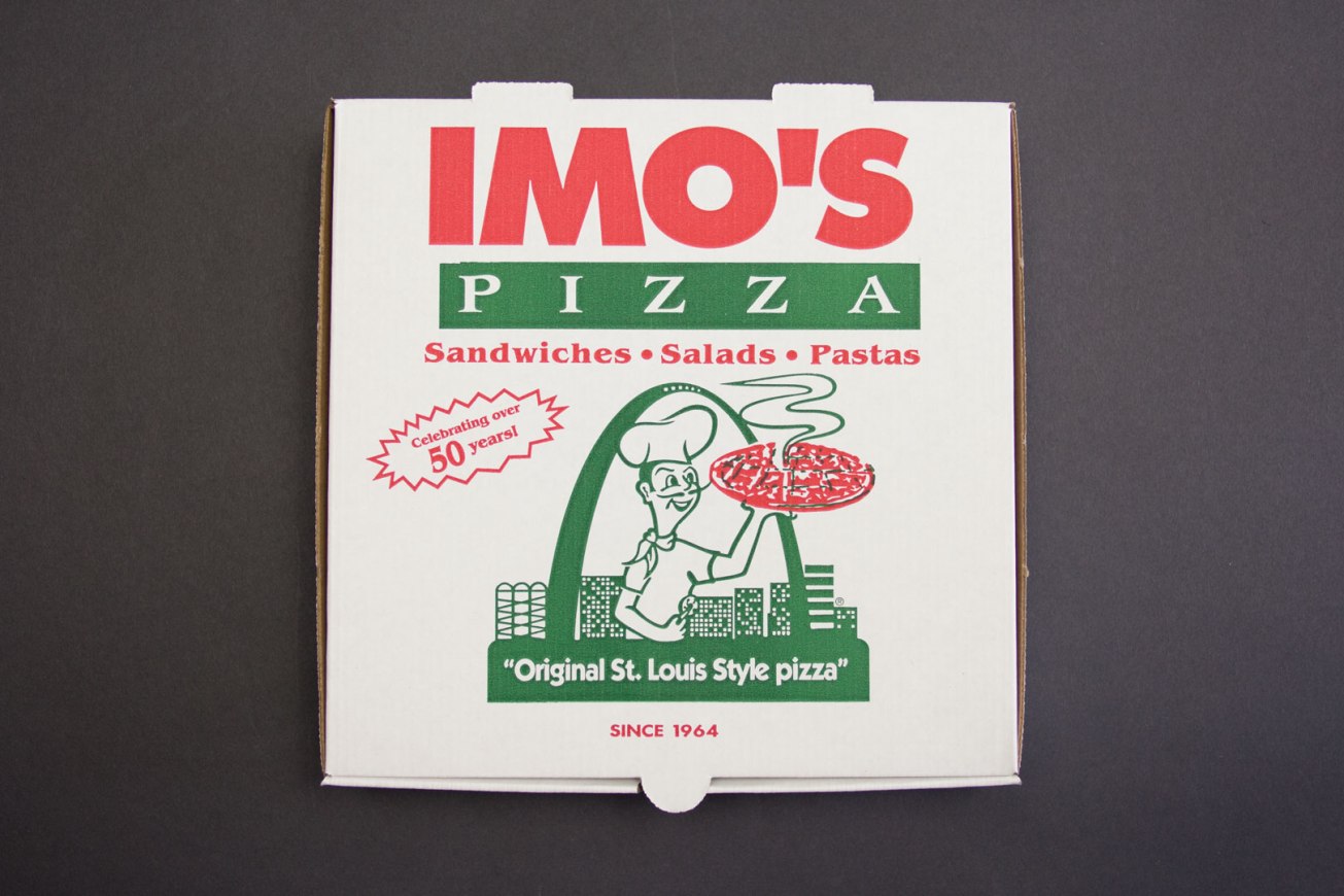 Imo's Pizza Box