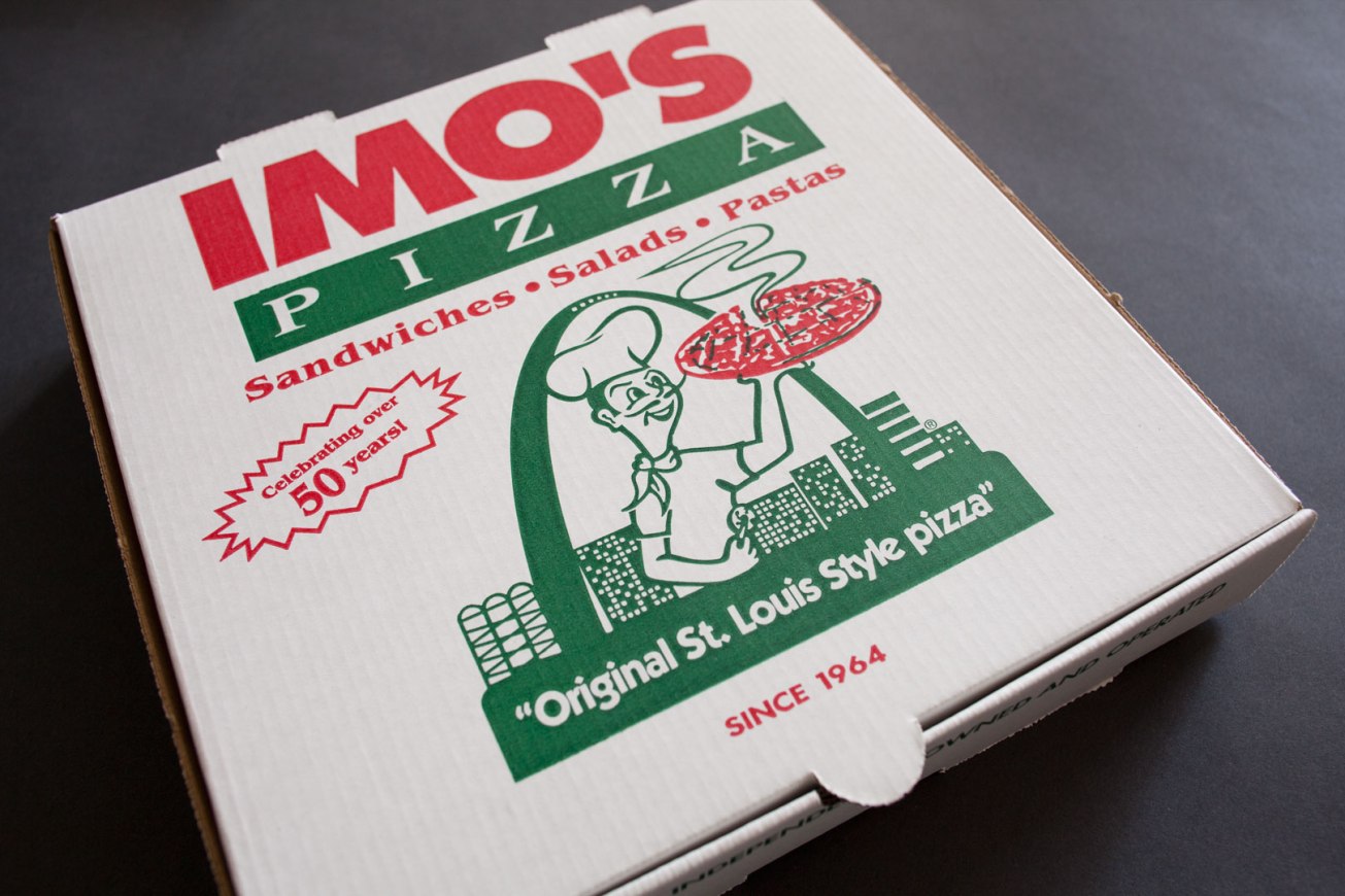 Imo's Pizza Box